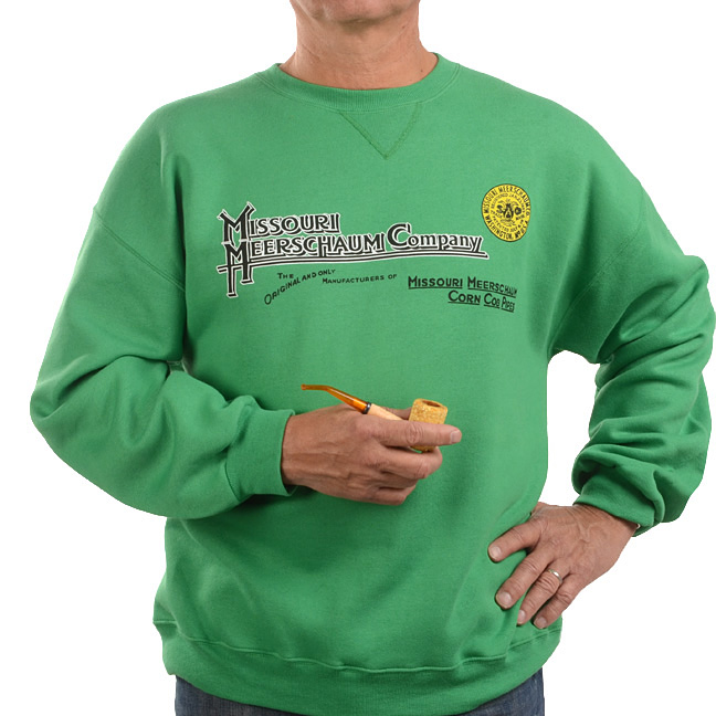 Missouri Meerschaum Long Sleeve Shamrock Green Sweatshirt
