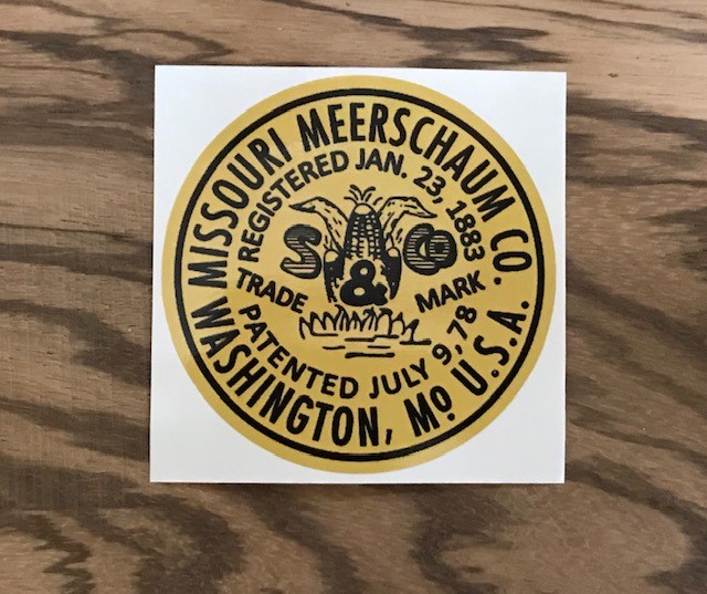 Missouri Meerschaum Vintage Vinyl Sticker-0