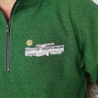 Green Quarter Zip Sweatshirt-550130