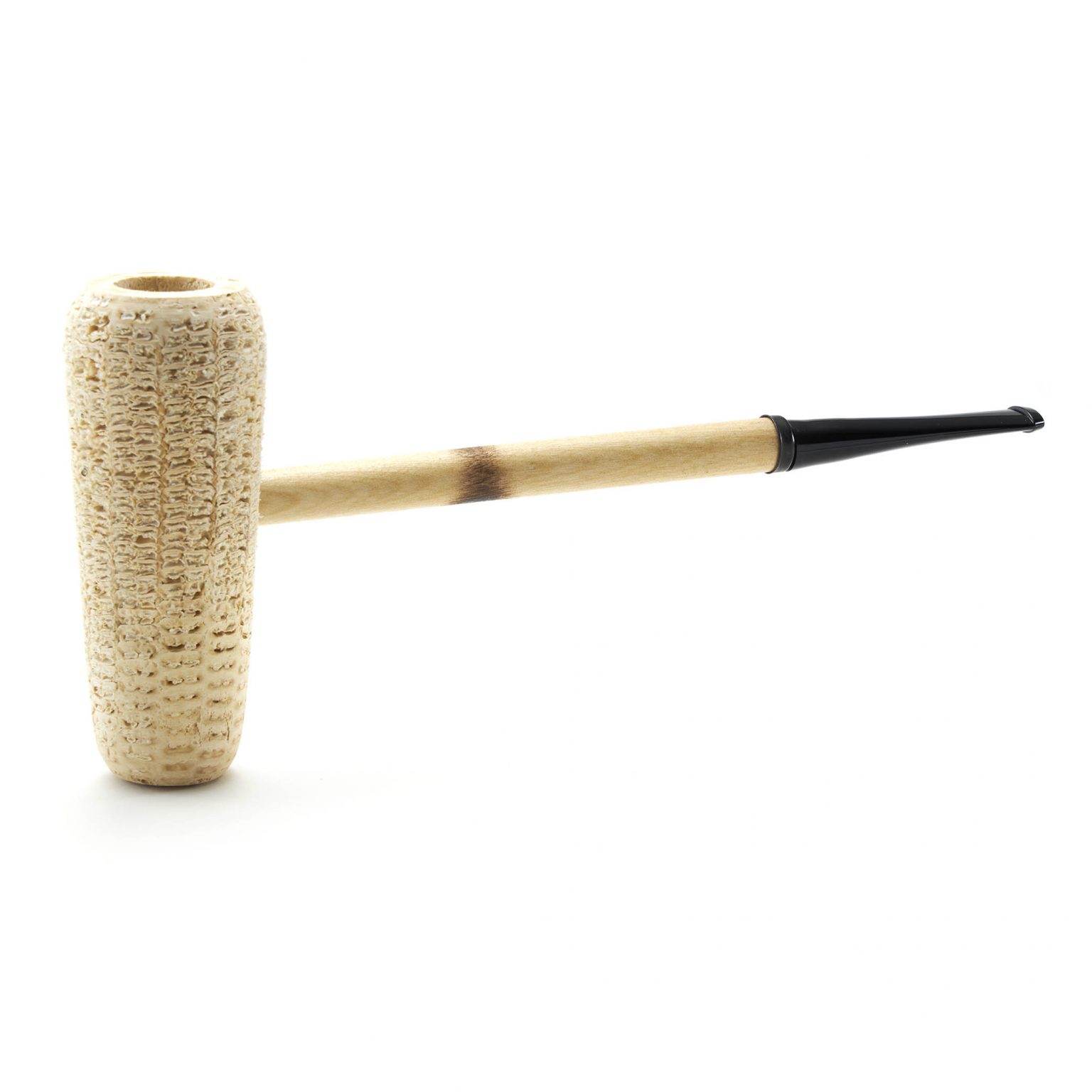 MacArthur 5-Star Natural Straight Corn Cob Pipe - CornCobPipe.com