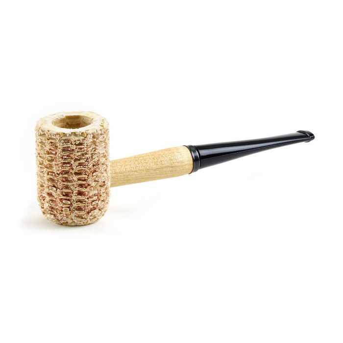 Missouri Pride Corn Cob Pipe -Natural -Straight
