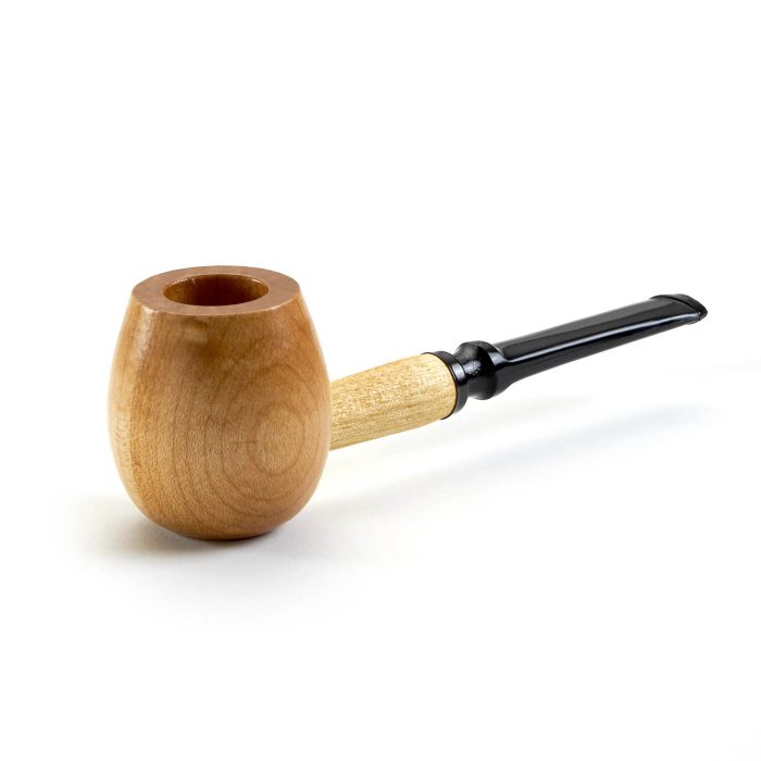 Maple Hardwood Apple Diplomat Pipe - Image 2