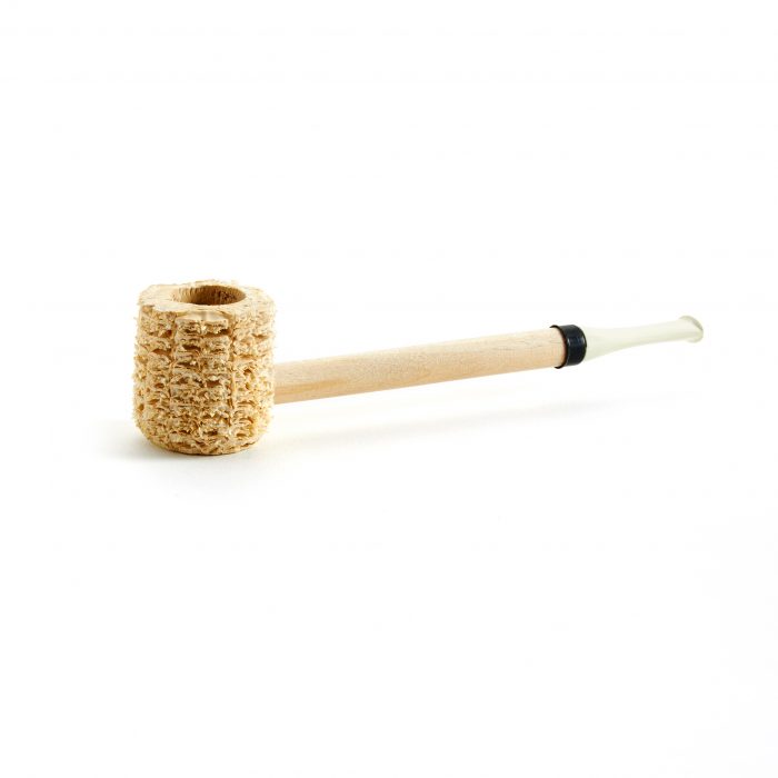 Natural Short Stop Corn Cob Pipe