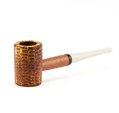  Missouri Meerschaum Bulk Corn Cob Straight Tobacco Pipes (Pack  of 36) (Miniature - Gold/Black Stem) : Health & Household