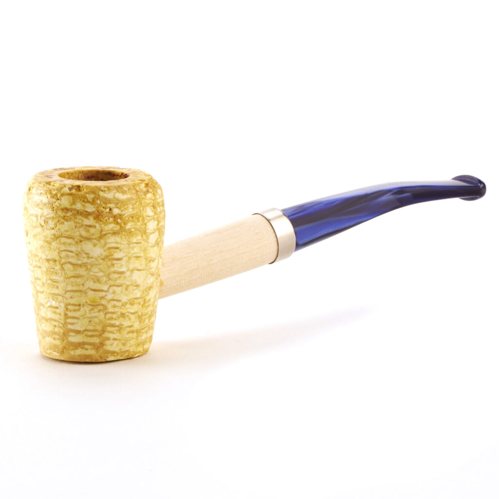 corn cigarettes Nirbelo King's Premium Herbal Cigar - 95mm Long | Husk Filter | 100% Tobacco and Nicotine Free | Wrapped in Ebony Leaf | 5 Pieces Missouri Corn Cob Orion Pipes