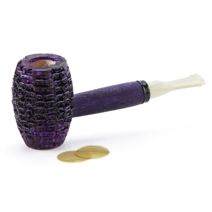 The Purple Nomad Corn Cob Pipe